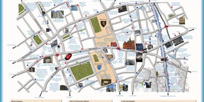 Mapa Holborn London