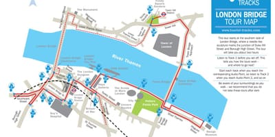 Mapa London bridge