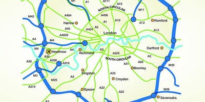 Mapa m25