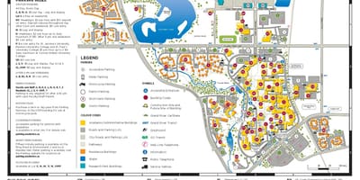 Mapa areálu Waterloo